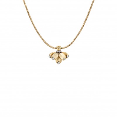 CARTIER GRAIN YELLOW GOLD DE CAFÉ NECKLACE B7224964